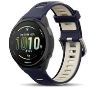 Farluya 20mm Silicone Watch Bands Compatible with Garmin Forerunner 165/55/Vivoactive 5/6,Soft Waterproof Quick Release Sport Strap for Venu Sq 2/ Forerunner 245/645/Vivoactive 3 Women Men