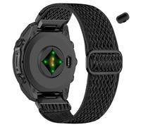 Farluya Elastic Nylon 20mm Watchband Compatible with Garmin Fenix 8 43mm/Approach S12/S44/S50,Soft Adjustable Sport Strap for Fenix 7S Pro/7S/6S Pro/6S/5S plus/Descent Mk2s/Mk3i 43mm Men Women