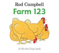 Farm 123: A lift-the-flap animal counting book from the creator of Dear Zoo