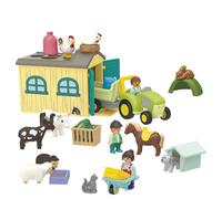 Farm Adventure Tractor Trailer Animals Playset Toy - 71656 - Playmobil Junior