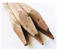 Farm and Garden Round Fence Posts 1.2m x 50mm Pressure Treated 5 Pack