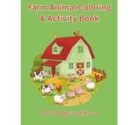 Farm Animal Coloring & Activity Book