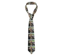 Farm Animal Cow Cattle, Neckties Mens Ties Polyester Novelty Skinny Tie