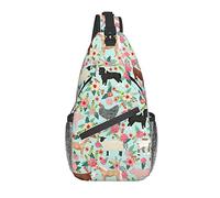 Farm Animal Crossbody Chest Bag, Shoulder Bag, Weekend Outdoor Hiking Backpack, Suitable For Men And Women