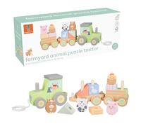 Farmyard Animal Puzzle Tractor
