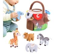 Farm Animal Set Kids Barn Sensory Learning Figurine Set