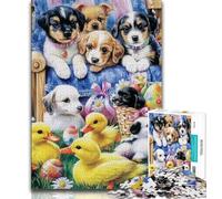 Farm Animals 1000 Piece Jigsaw Puzzles for Teenagers Gifts,Educational Game Challenge Toy Wall Decoration Unique Birthday And Xmas Gifts (38x26cm)