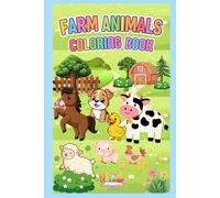 Farm Animals: coloring book