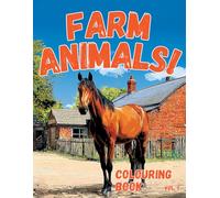 Farm Animals Colouring Book: 50 Realistic Countryside Creatures for Kids Ages 4-12