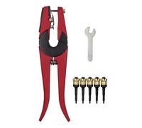 Farm Animals Ear Tag Pliers Set with Spare Nails for Livestock for Cows and Goats