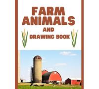 Farm Animals Flashcards in Colorful and Printable Style