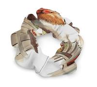 Farm Animals Scrunchies for Women Big Scrunchie for All Hair Types And Textures No Crease Stylish Hair Ties Elastic Hair Bands Soft Ponytail Holder No Damage Hair Tie