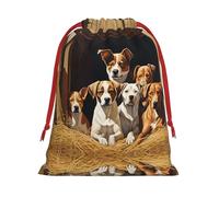 Farm Animals Ultra Soft Velvet Gift Bag, Stylish Design, Preferred For Holidays