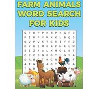 Farm Animals Word Search For Kids: Farm Life Word Search Puzzle Book For Boys And Girls