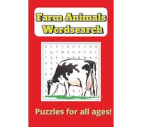 Farm Animals Wordsearch: Word Search Puzzle Book about Dogs, Pet Names and More | 6x9 Inches| 110 pages| 50 + Puzzles.. Great gifts for vacation, holidays, birthdays and free time