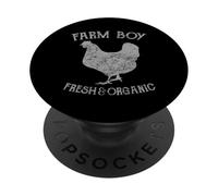 Farm Boy Fresh And Organic Country Chicken PopSockets Adhesive PopGrip