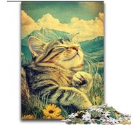 Farm Cat 2000 Piece Jigsaw Puzzle for Adults And Teenagers, Family Entertainment Toys Is Ideal As A Gift for The Whole Family (70x100cm)