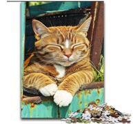 Farm Cat Puzzles for Adults Teens 1000 Pieces, for 14+ Train Your Brain And Your Hands Christmas Game Gifts (26x38cm)