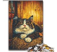 Farm Cat Puzzles for Adults Teens 2000pc Puzzle, Educational Stress Relief Toy for Is Ideal As A Gift for The Whole Family (70x100cm)
