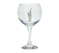 Farm Cottage Brands 653 ml / 23oz Gin Bowl/Wine Glass with pewterware Shotgun Shooting Many Motif in a Presentation Box