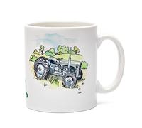 Farm Cottage Brands Tractor Lovers Mug Featuring Our Old Grey Ferguson“ Tractor Picture on Both Sides. Dishwasher and Microwave Safe (AC073)