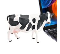 Farm Cow Office Statue, Cow Office Decor - COWS STATURE FIGURINE FOR BURISSE for Office | Indoor Outdoor Farm Animal Figure Ornaments Scene Scene for Dining Room