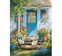 Farm Diamond Art kits Adults Small Diamond Painting 12x16 inch, Full Drill Crystal Art Kits for Kids Rhinestone Embroidery Cross Stitch Canvas Painting Animal Mosaic Craft Pictures for Beginner z447-t