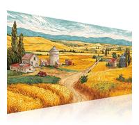 Farm Diamond Painting Kits for Adults Large Full Drill Autumn Diamond Art with Accessories, DIY 5D Gem Crystal Art Craft for Beginners Kids Embroidery for Home Decor & Women Gifts, 50x100cm 2Z-121