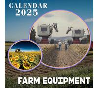Farm Equipment 2025: A Year Dedicated to Farming Tools and Machinery, Ideal for Organizing Your Agricultural Plans