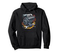 Farm Equipment Mechanic Brain How Ag Mind Thinks Pullover Hoodie