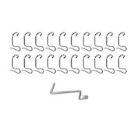 Farm Fence Tightener Set 20/30 / 40Pcs Clamps Adjustable Tension Handle Rusts Resistant Metal Wire for Garden Ranch Fencing Tool with Handle