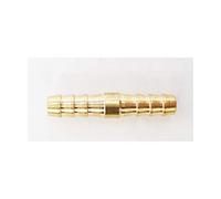 Farm & Field Hardware SOLID BRASS 6 mm barbed Hose joiner/connector. PACK OF 2.