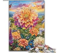 Farm Flower Sea Jigsaws 1000 Pieces for Teenagers, Challenging Game And Family Play Educational Game for Birthday, Chrismas (26x38cm)