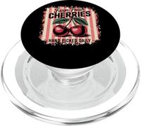Farm Fresh Cherries Hand Picked Daily Nostalgic Design PopSockets PopGrip for MagSafe