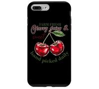 Farm Fresh Cherry Juicy Sweet Hand Picked Daily Case for iPhone 7 Plus/8 Plus