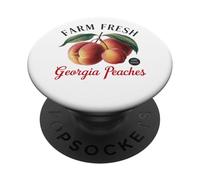 Farm Fresh Georgia Peaches Hand Picked PopSockets Adhesive PopGrip