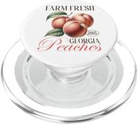 Farm Fresh Georgia Peaches Hand Picked PopSockets PopGrip for MagSafe