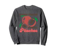 Farm Fresh Georgia Peaches Juicy Delight Sweatshirt