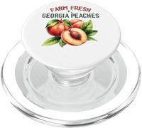 Farm Fresh Georgia Peaches Vintage Style PopSockets PopGrip for MagSafe