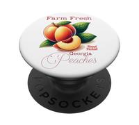Farm Fresh Hand Picked Georgia Peaches PopSockets Adhesive PopGrip