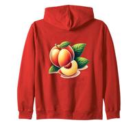 Farm Fresh Hand Picked Georgia Peaches Zip Hoodie