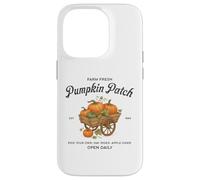 Farm Fresh Pumpkin Patch Wagon Autumn Harvest Hayrides Fall Case for iPhone 14 Pro