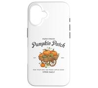 Farm Fresh Pumpkin Patch Wagon Autumn Harvest Hayrides Fall Case for iPhone 16