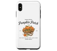 Farm Fresh Pumpkin Patch Wagon Autumn Harvest Hayrides Fall Case for iPhone XS Max