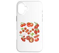 Farm Fresh Tomato Fruit Garden Cottagecore Vegan Aesthetic Case for iPhone 16 Plus