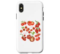 Farm Fresh Tomato Fruit Garden Cottagecore Vegan Aesthetic Case for iPhone X/XS