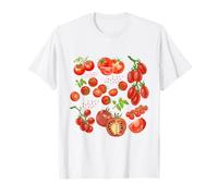 Farm Fresh Tomato Fruit Garden Cottagecore Vegan Aesthetic T-Shirt