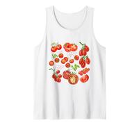 Farm Fresh Tomato Fruit Garden Cottagecore Vegan Aesthetic Tank Top