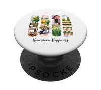 Farm Fresh Vegetables Barn Goats Carrots PopSockets Adhesive PopGrip