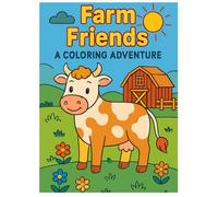 Farm Friends: A Coloring Adventure